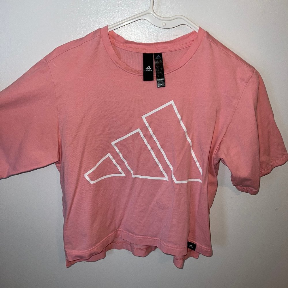 Women's Adidas Cropped Shirt: S